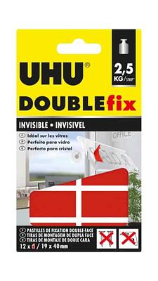 UHU DOUBLEFIX INVISIVEL - FITA 1,5M X 19MM