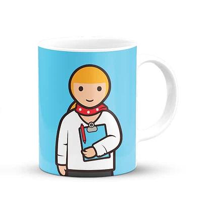 Little Drops of Water - Caneca de Profissões: "A Melhor Vendedora"