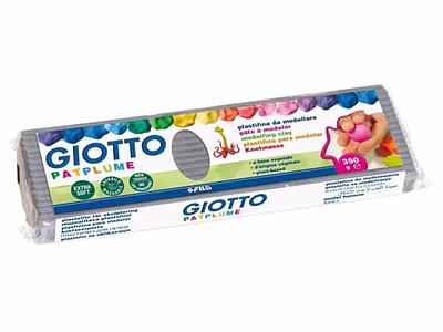Giotto - Plasticina Patplume Cinzenta 350g