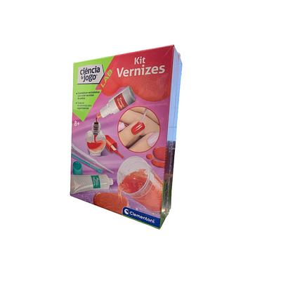 Mini kit vernizes (smalti), a partir dos 8 anos.