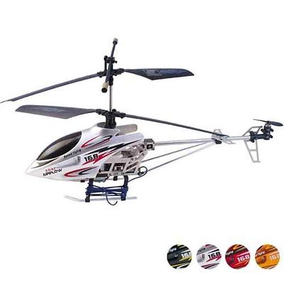 HELICÓPTERO RC ALUMINIO C/ ESTAB. 25 CM