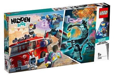 Entra no Hidden Side com o Camião de Bombeiros Fantasma 3000 para uma experiência incrível de realidade aumentada (RA) com um ou múltiplos jogadores!