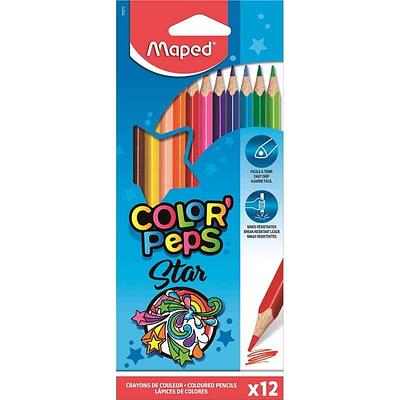 Maped Color Peps - Lápis Star x12