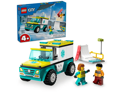 60403 AMBULÂNCIA DE EMERGÊNCIA E SNOWBOARDAR