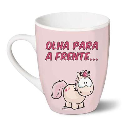 CANECA NICI "OLHA PARA A FRENTE ...SENÃO PODES CAIR"