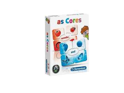 Este é um belo jogo da Clementoni composto por um bloquio de correção automática, para reconhecer e aprender os nomes das cores e desenvolver daculdades visuais.