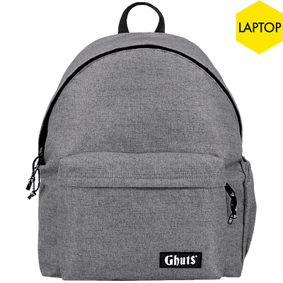 MOCHILA CLÁSSICA PC GH211 SILVER GREY L46