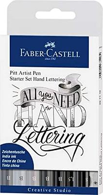 FABER-CASTELL - PITT CANETAS "INICIACAO CALIGRAFIA" - CX.8