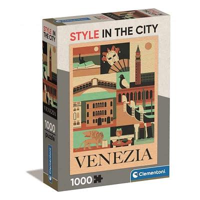 CLEMENTONI PUZZLE ESTILO NA CIDADE - VENEZA 1000 PEÇAS