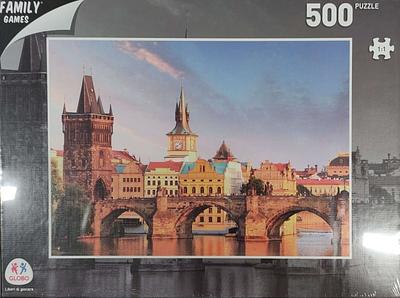 500 PEÇAS FAMILY GAMES - PRAGA