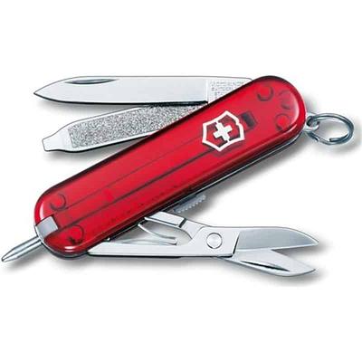 Victorinox Navalha Signature - 7 Usos 58mm Vermelha Transparente