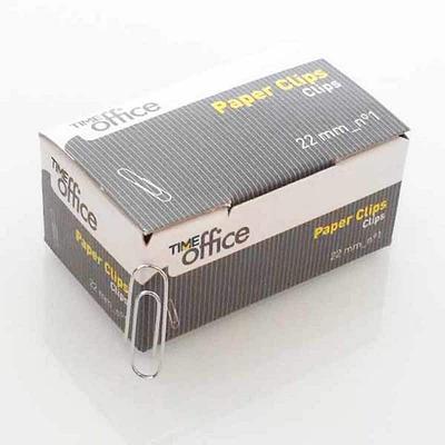 CAIXA 100 CLIPS TIMEOFFICE Nº1