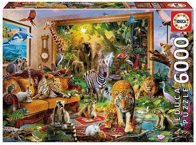 Linha incrível de puzzles para adultos da Educan-Não perca e divirta-se em família com esta incrível seleção...n-Tamanho do Puzzle: 156x107cmn-Número de Peças: 6000