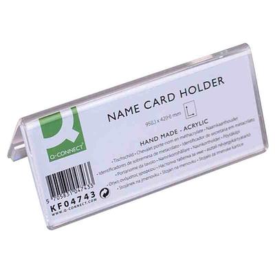 IDENTIFICADORES SECRETÁRIA Q-CONNECT METRACRILATO 95X42MM