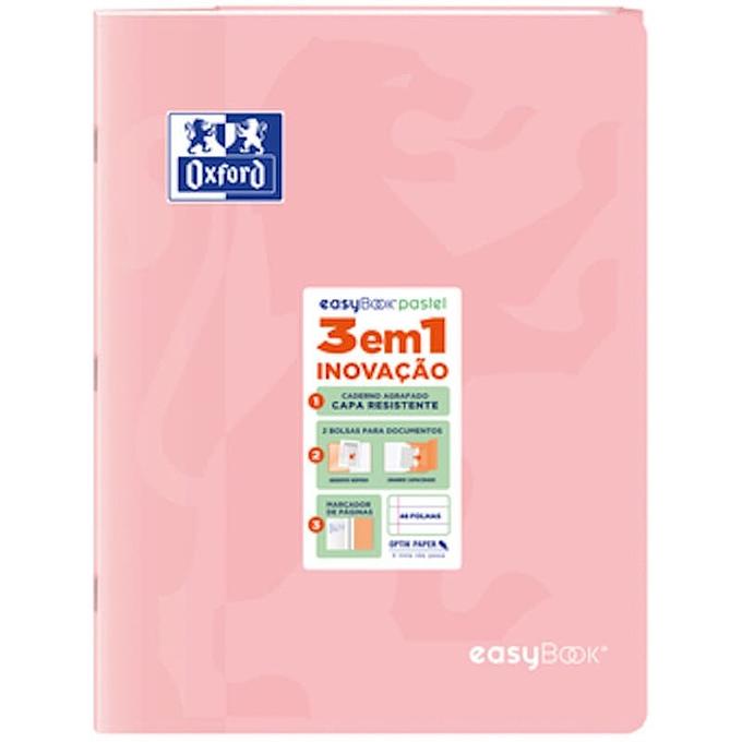CADERNO AGRAFADO A4 48F QUADRICULADO CORES SORT. — imagem 3