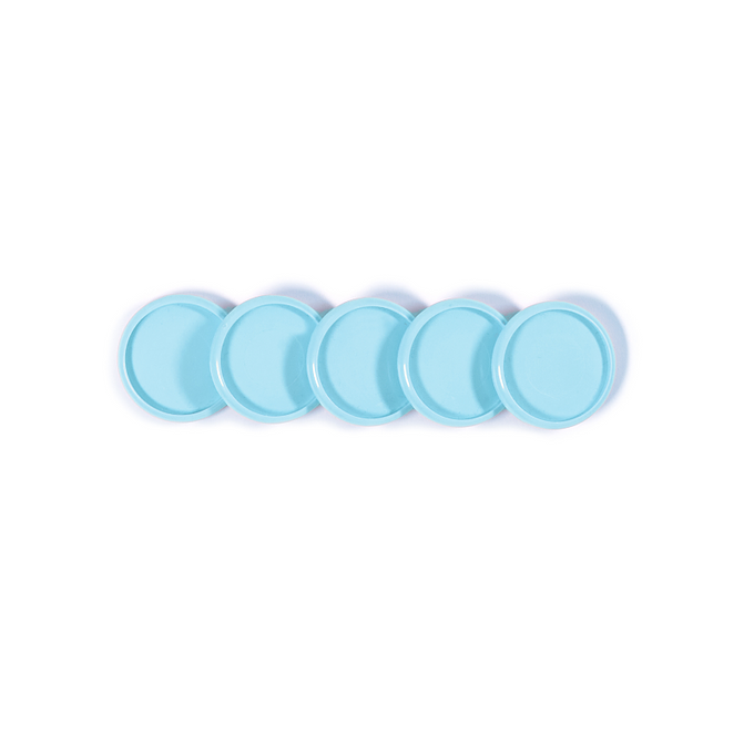 Discos para caderno,11 unidades, azul. — imagem 2