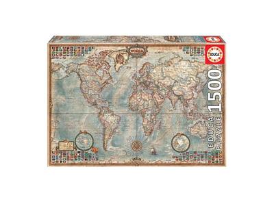 1500 EL MUNDO, MAPA POLITICO