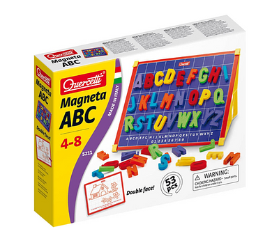 JOGO MAGNETA ABC 53 PEÇAS