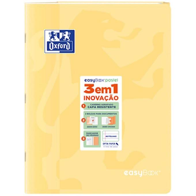 CADERNO AGRAFADO A4 48F QUADRICULADO CORES SORT. — imagem 4