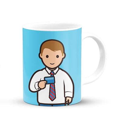 Little Drops of Water - Caneca de Profissões: "O Melhor Vendedor"