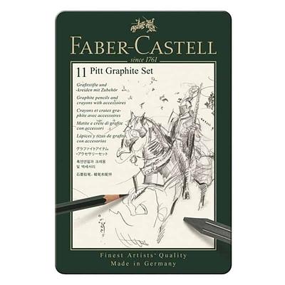 FABER CASTELL - CX. 11 PITT GRAFITE PEQUENO