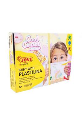 ESTOJO PARA PINTAR, COM PLASTICINA, COOL CANDY