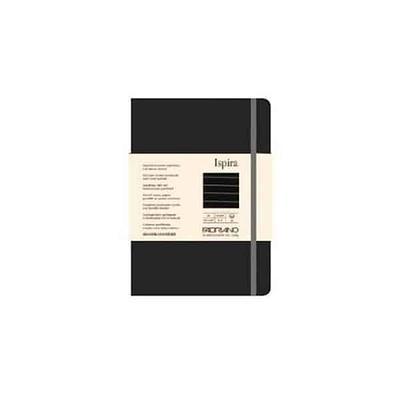 CADERNO ISPIRA SOFT A5 LINHAS PRETO