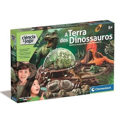 CLEMENTONI CIÊNCIA & JOGO - A TERRA DOS DINOSSAUROS