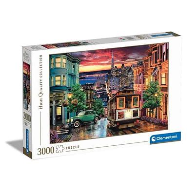 Detalhes do produto:n- 1puzzle de 3000 peças;nnAviso: Contém peças pequenas que podem causar asfixia caso ingeridas.
