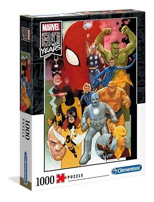 1000 CLEMENTONI PUZZLE 80 ANOS MARVEL