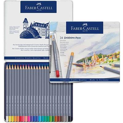 FABER CASTELL - CX.24 LAPIS DE COR GOLDFABER AQUAR.