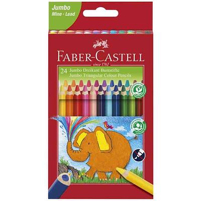 FABER CASTELL - LAPIS COR TRIANGULAR CX.24 UND