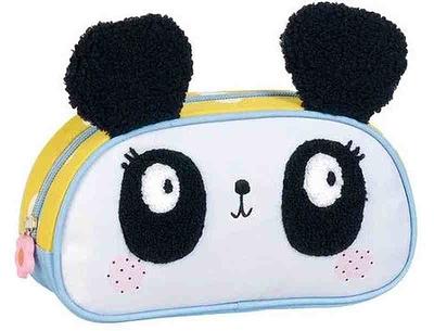 ESTOJO PANDA LEMON RIBBON, 22X11X5CM