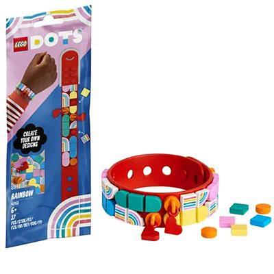 Os fãs de artes e ofícios podem dar um salto elegante com este conjunto da LEGO DOTS. Este kit criado para crianças inclui uma bracelete e muitas peças.